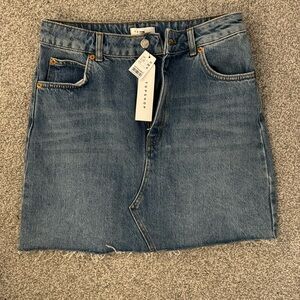 Topshop Jean Skirt